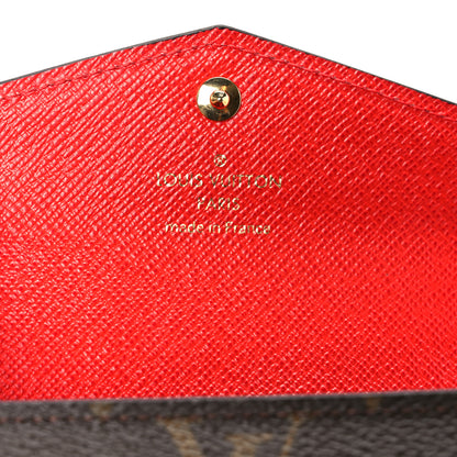 Louis Vuitton Monogram Sarah Multicartes Coquelicot 6 of 8