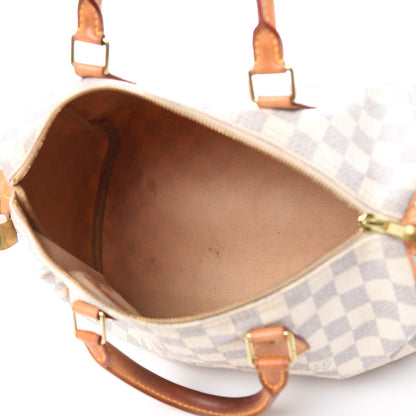 Louis Vuitton Damier Azur Speedy 30 6 of 20