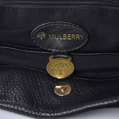 Mulberry Pebbled Calfskin Medium Mitzy Messenger Black 6 of 9