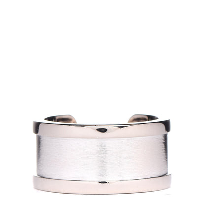 Cartier 18K White Gold 10mm Logo De Ring 51 5.75 3 of 6