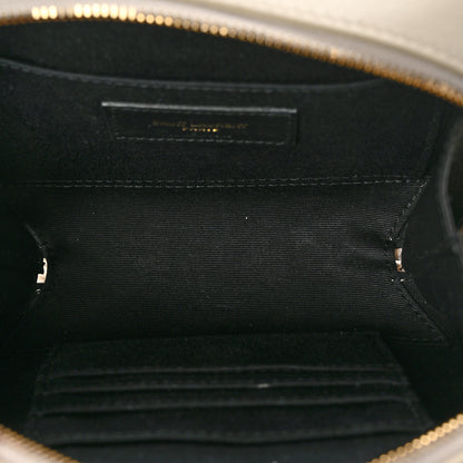 Saint Laurent Lambskin Matelasse Monogram Vicky Camera Bag Crema Soft 5 of 10