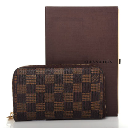 Louis Vuitton Damier Ebene Zippy Compact Wallet 8 of 8