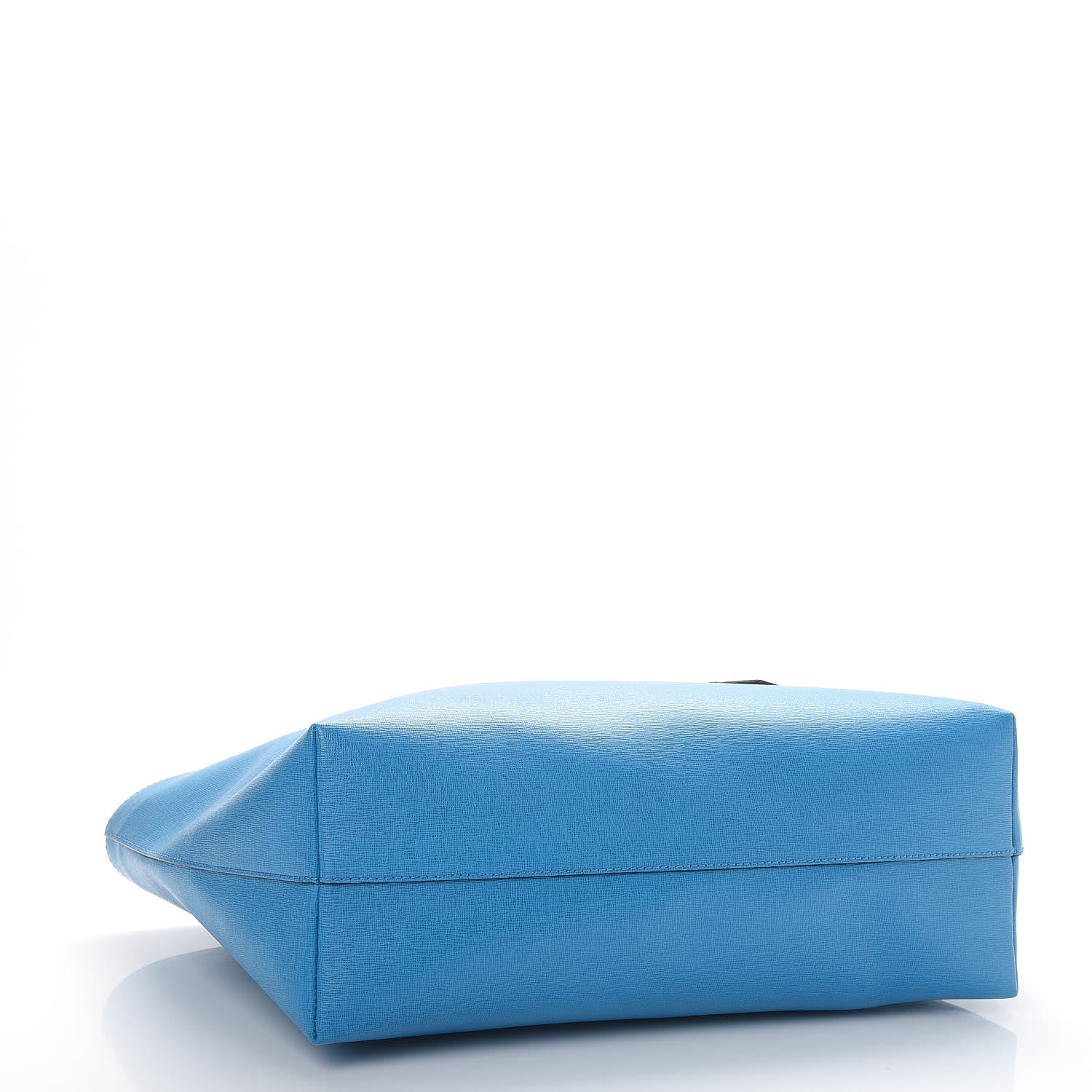 Fendi Vitello Elite Cuoio Monster Buggies Medium Roll Tote Blue Royal Black 4 of 9