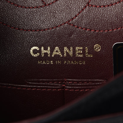 Chanel Aged Calfskin Quilted 2.55 Reissue 225 Flap Black 6 of 10