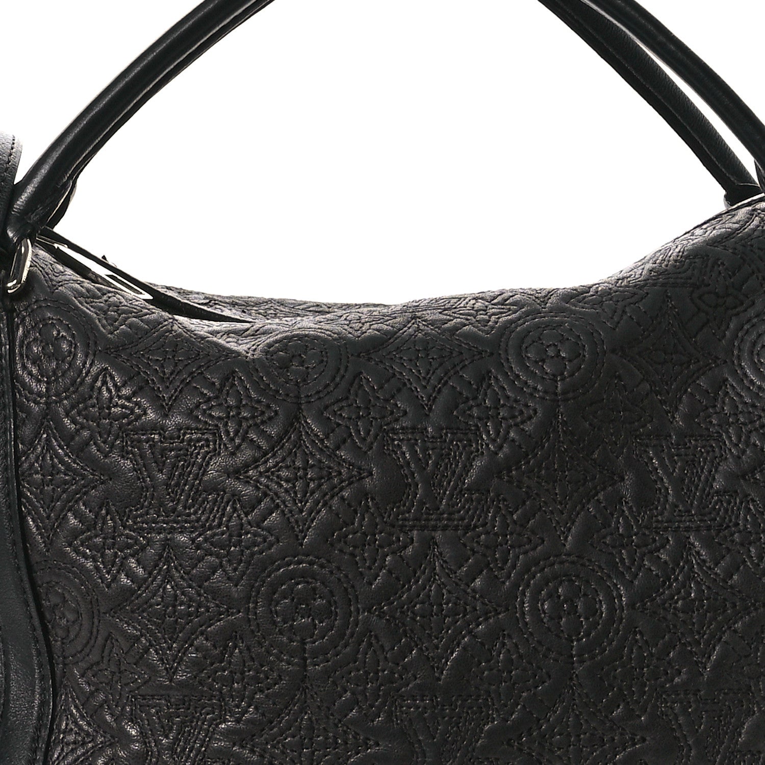 Louis Vuitton Monogram Lambskin Antheia IXIA PM Black 8 of 12