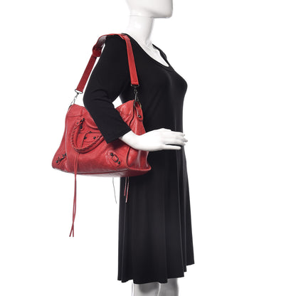 Balenciaga Agneau Classic Hardware City Rouge Coquelicot 2 of 13