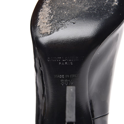Saint Laurent Patent Opyum 110 Pumps 38.5 Black 6 of 10