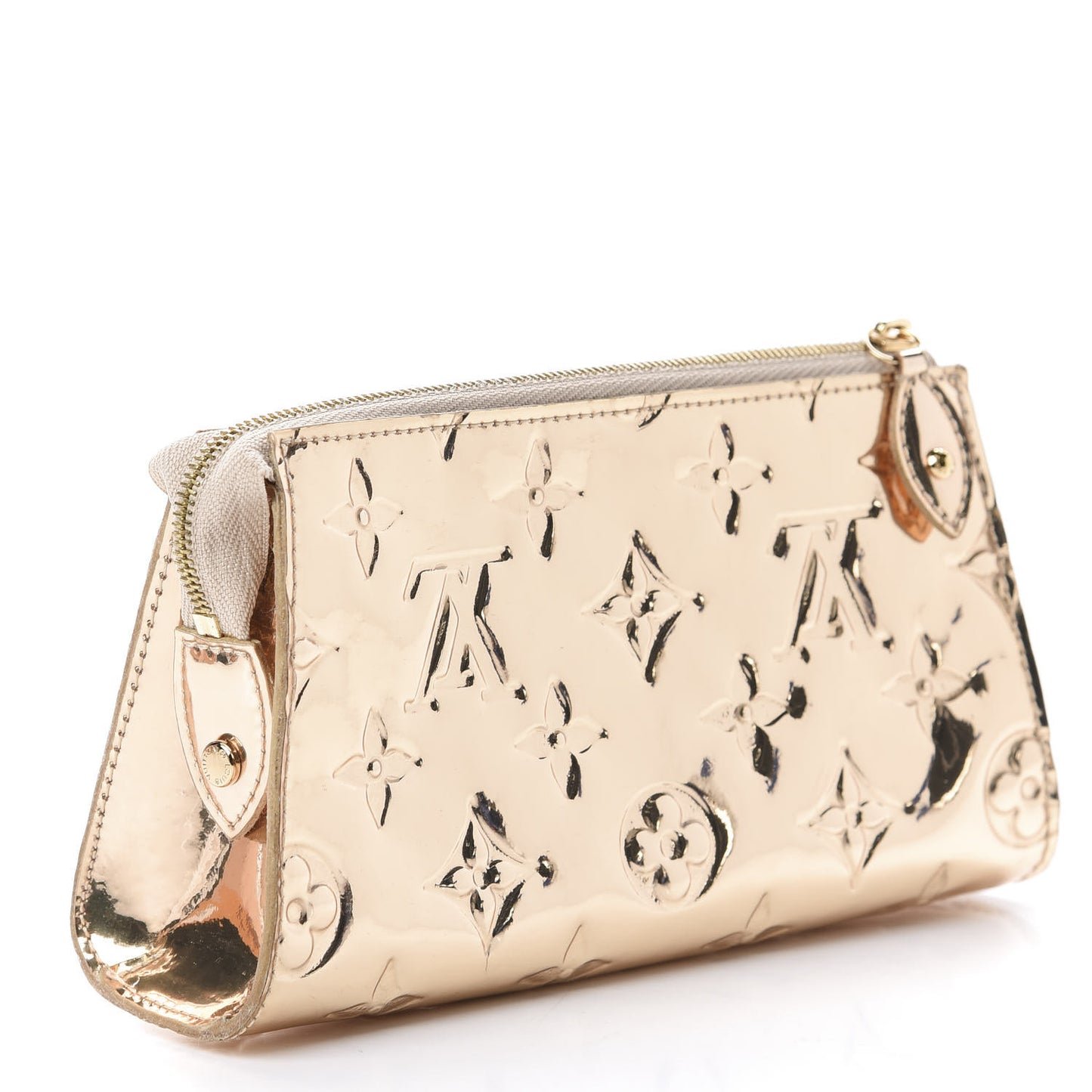 Monogram Miroir Trousse Cosmetic Bag Gold