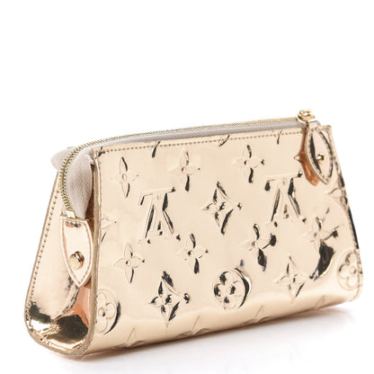 Louis Vuitton Monogram Miroir Trousse Cosmetic Bag Gold 3 of 11