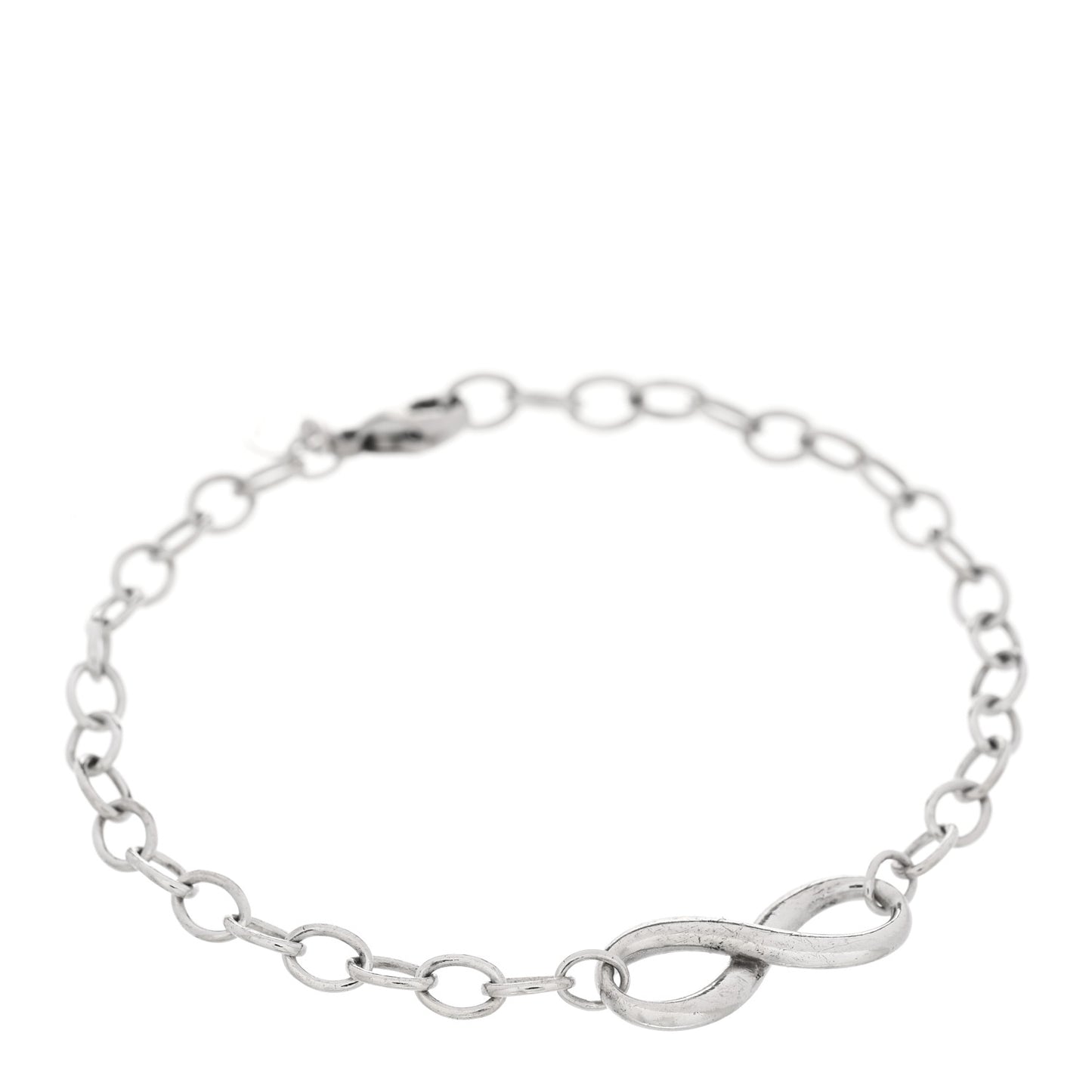 Sterling Silver Infinity Chain Bracelet