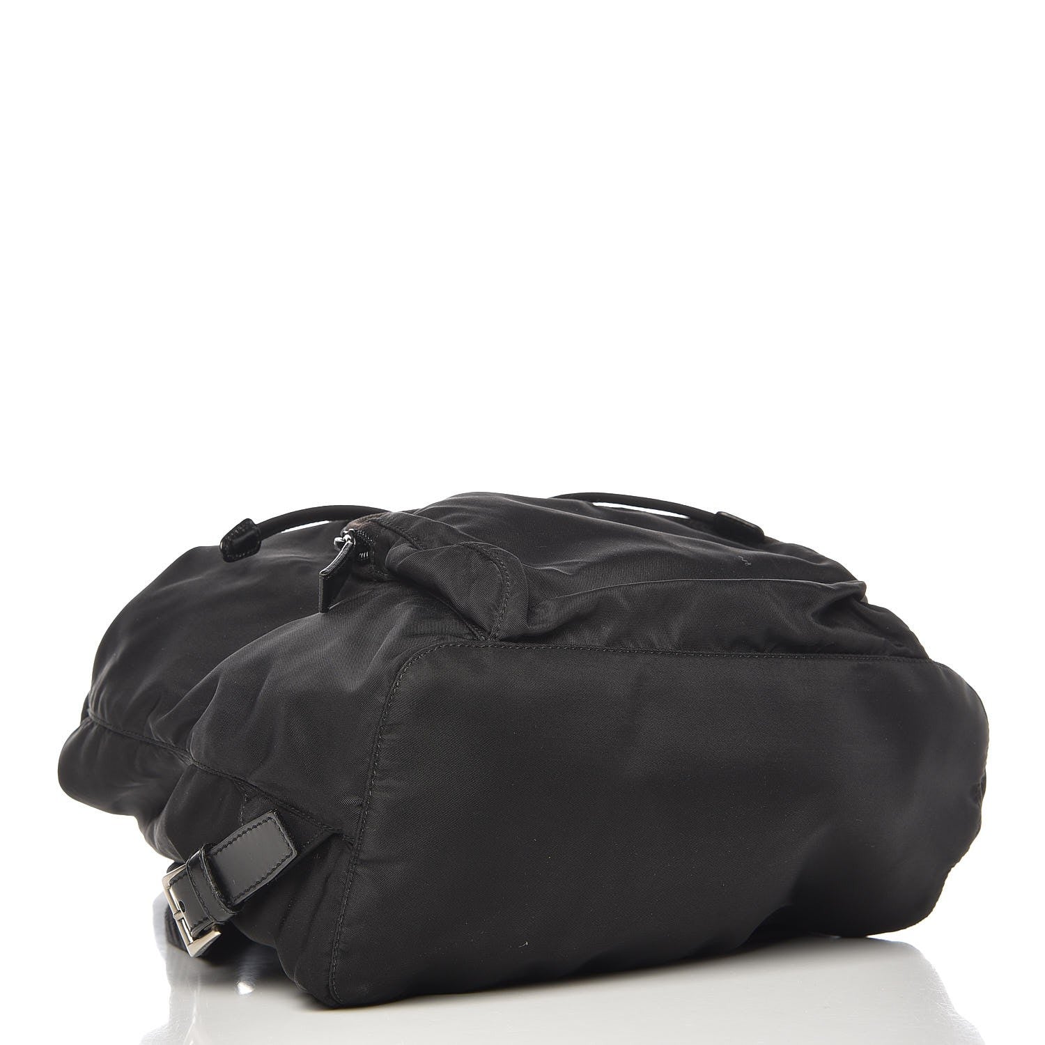 Prada Nylon Cinch Backpack Black 4 of 6