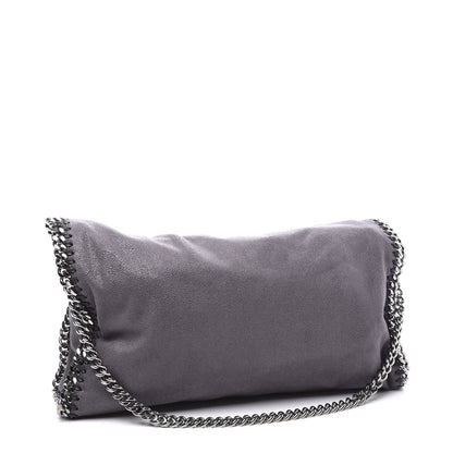 Stella McCartney Shaggy Deer Falabella Fold Over Tote Grey 2 of 8