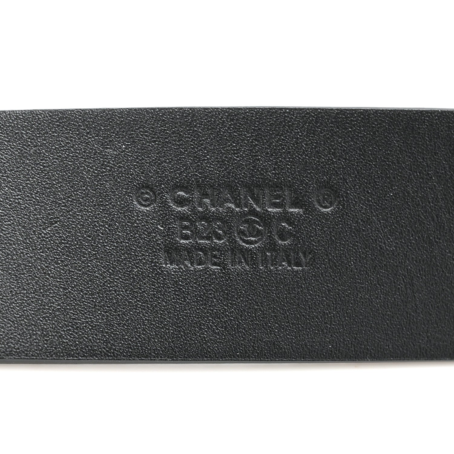 Chanel Caviar CC Quilted Belt 80 32 Black 5 of 6