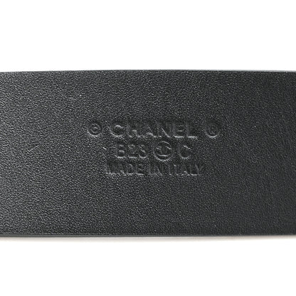 Chanel Caviar CC Quilted Belt 80 32 Black 5 of 6