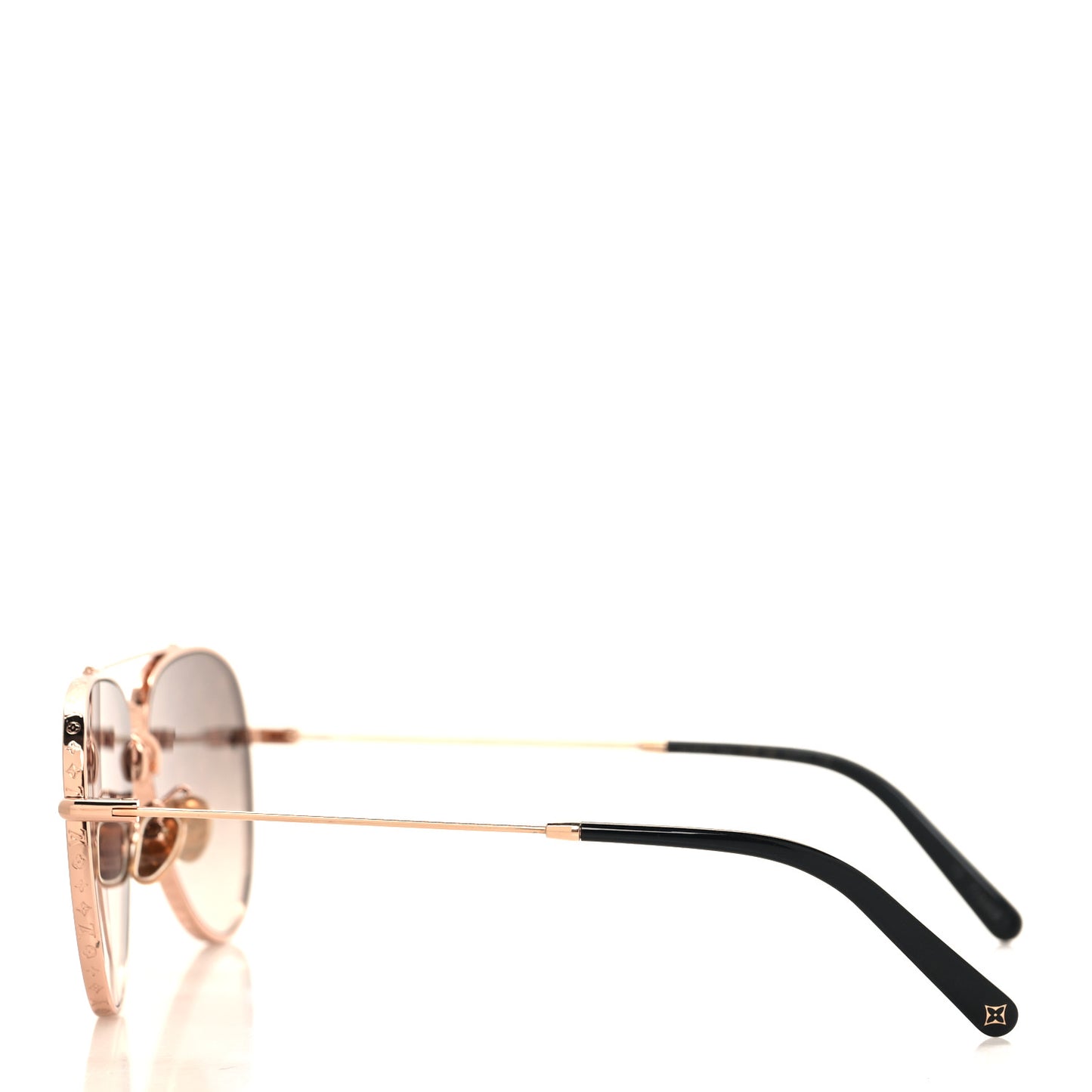 Metal Monogram The LV Pilot Sunglasses Z1781U Gradient Pink