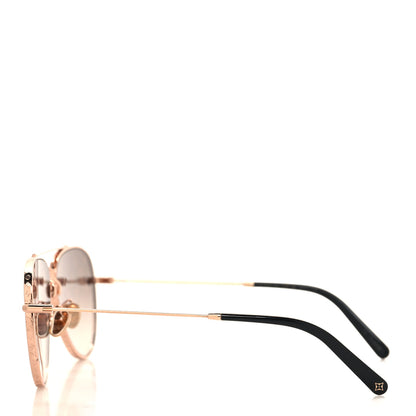Louis Vuitton Metal Monogram The LV Pilot Sunglasses Z1781U Gradient Pink 3 of 7