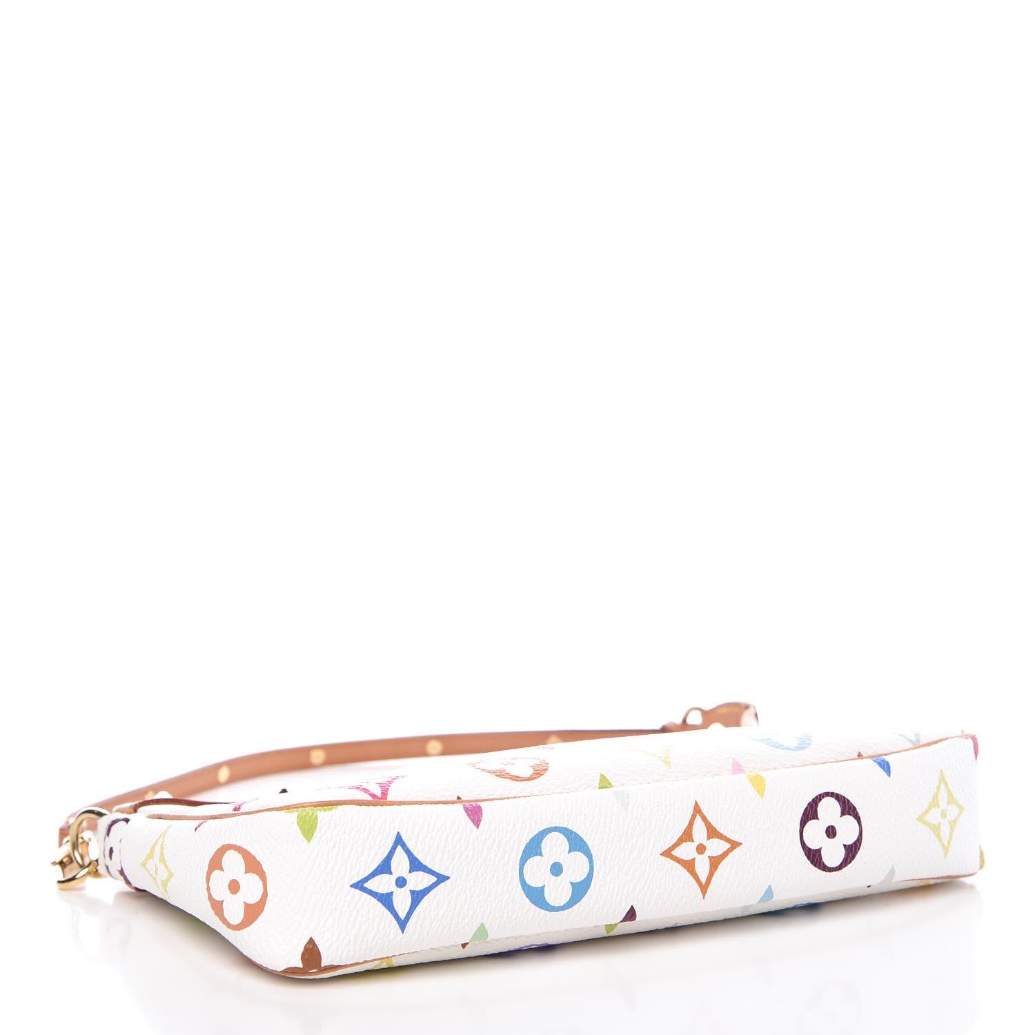 Louis Vuitton Monogram Multicolor Pochette Accessories White 4 of 12