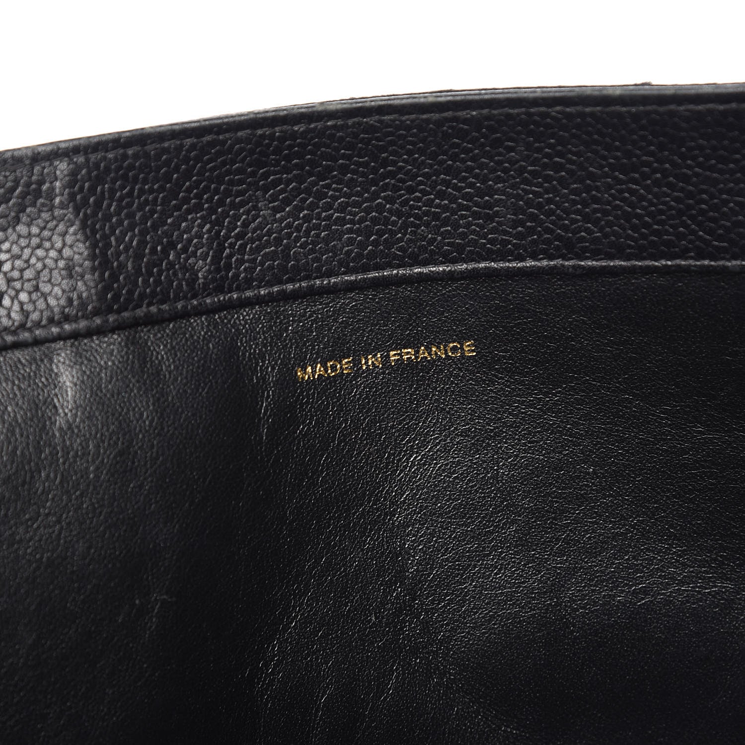 Chanel Caviar CC Tote Black 7 of 13