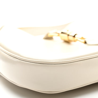 Gucci Boarded Dyana Lux Calfskin Small Jackie 1961 Hobo Mystic White 9 of 11