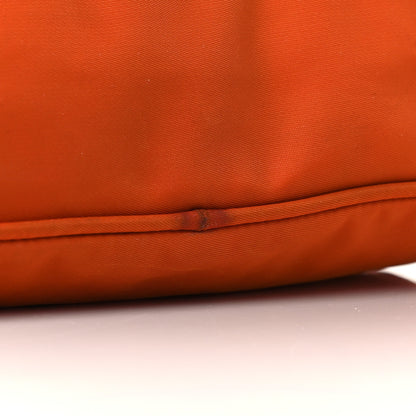 Prada Tessuto Nylon Pochette Bag Orange 6 of 7
