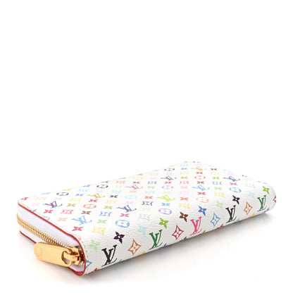 Louis Vuitton LV X TM Monogram Multicolor Zippy Wallet White 4 of 9