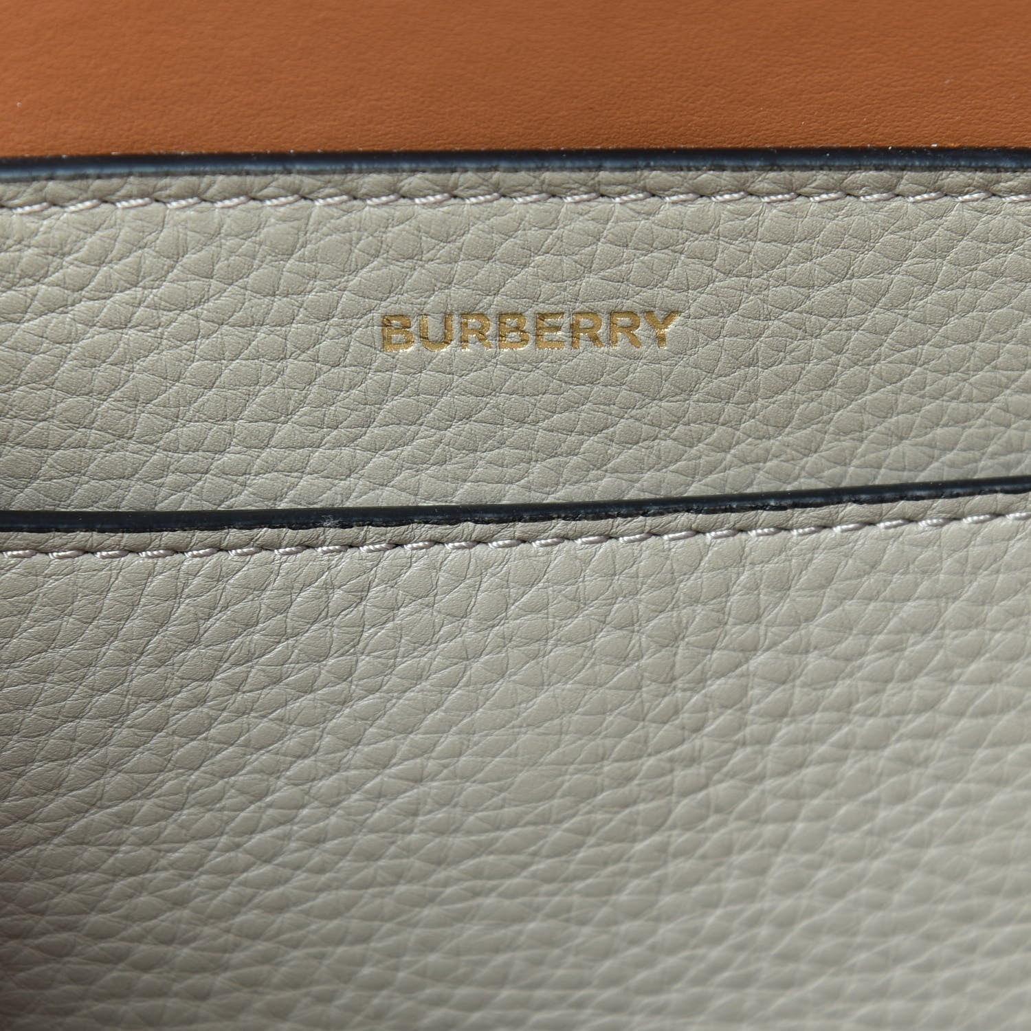 Burberry Soft Grain Calfskin Small Belt Bag Mineral Grey 8 of 11