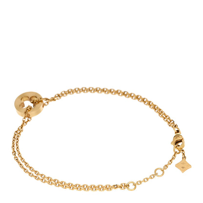 Louis Vuitton 18K Yellow Gold Empreinte Chain Bracelet 2 of 5