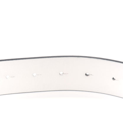 Chanel Calfskin CC Reversible Belt 85 White Black 4 of 4