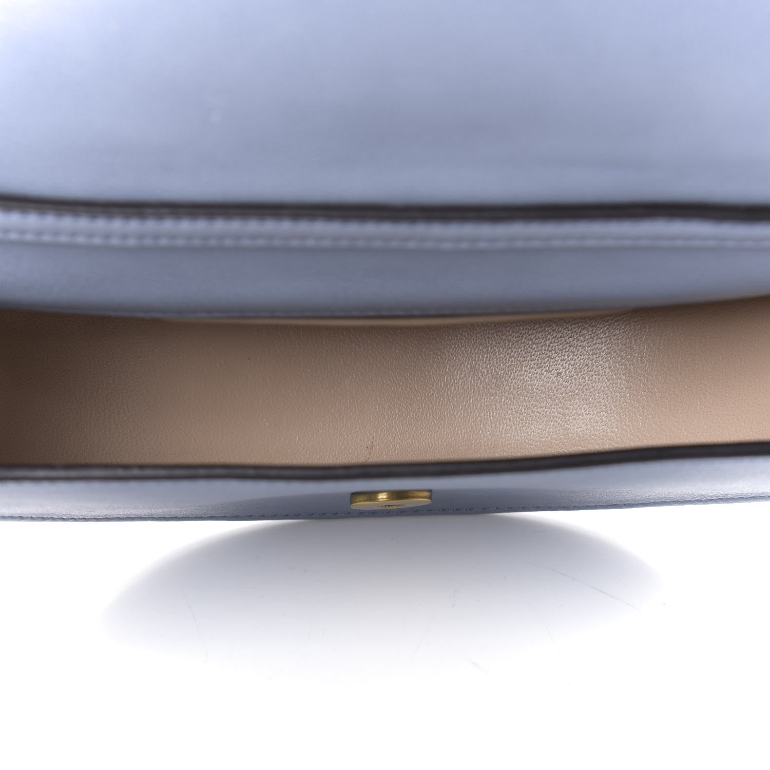 Chloe Calfskin Small Nile Bracelet Minaudiere Bag Street Blue 5 of 9