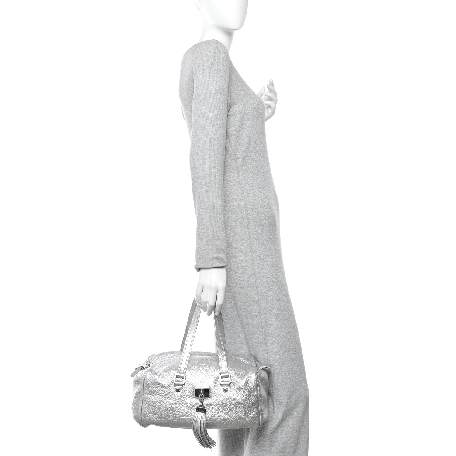 Louis Vuitton Monogram Shimmer Comete Silver 2 of 10