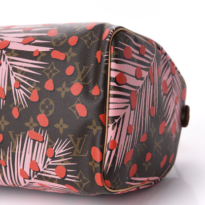 Louis Vuitton Monogram Jungle Dots Speedy 30 Sugar Pink Poppy 7 of 10
