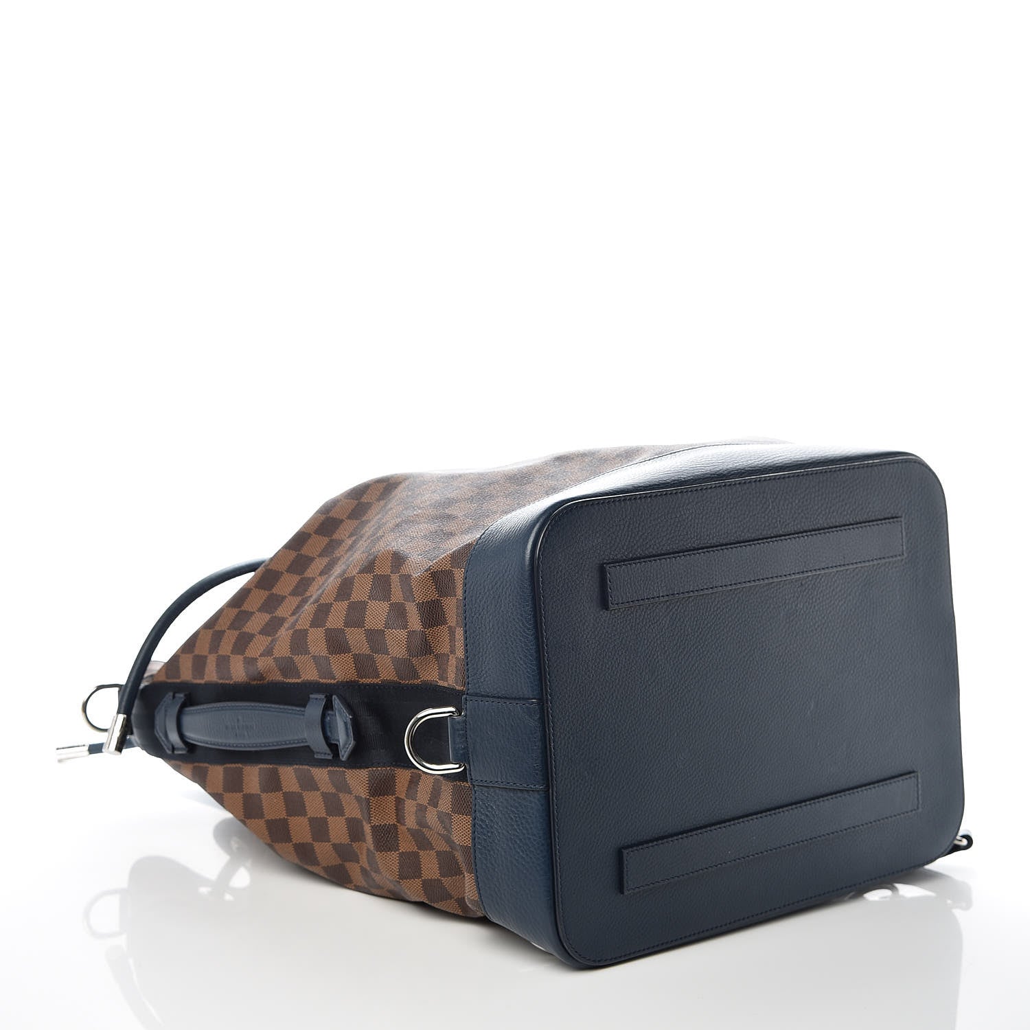 Louis Vuitton Damier Ebene Sac Marin Backpack Blue Marine 4 of 9