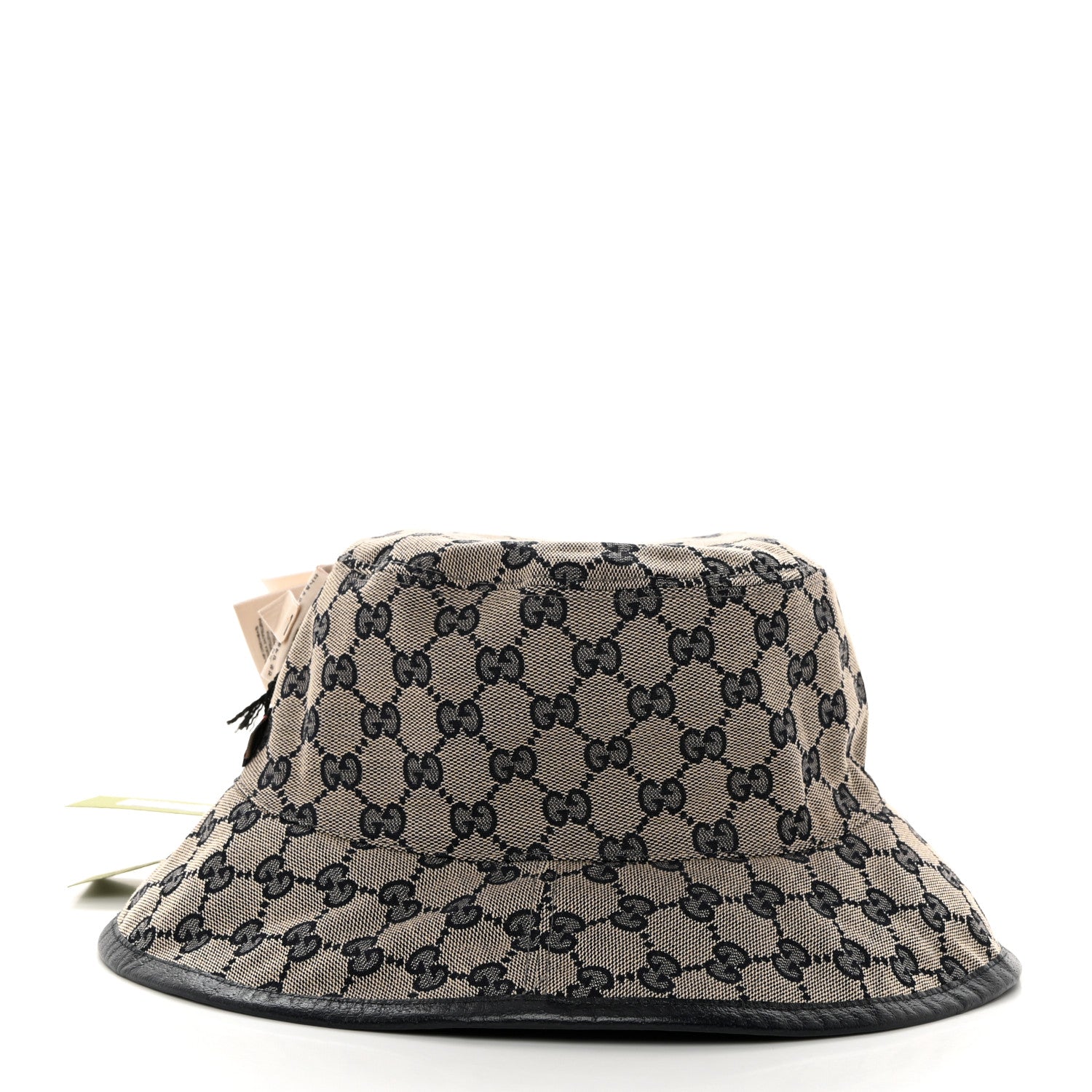 Gucci Monogram Bob Double Back Reversible Bucket Hat S Beige Midnight Blue 12 of 14