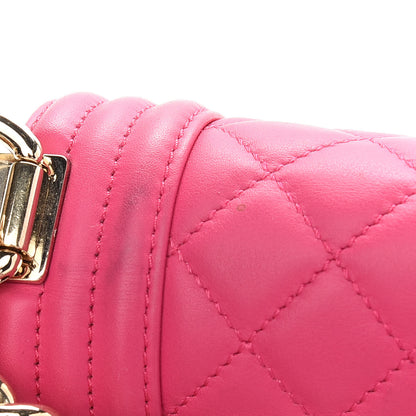 Chanel Lambskin Quilted Medium Boy Flap Pink 12 of 12