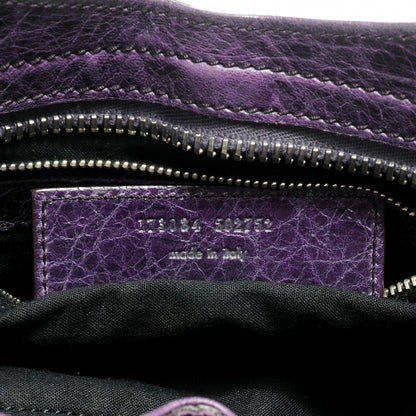 Balenciaga Agneau Giant 21 Silver Hardware City Raisin Purple 6 of 7