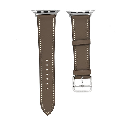 Hermes Swift 41mm Apple Watch Single Tour Band Etoupe 1 of 4