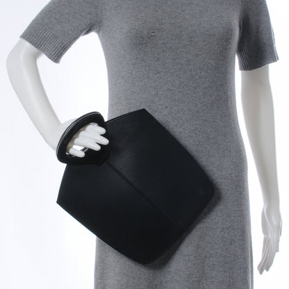 Louis Vuitton Epi Demi Lune Tote Black 2 of 7