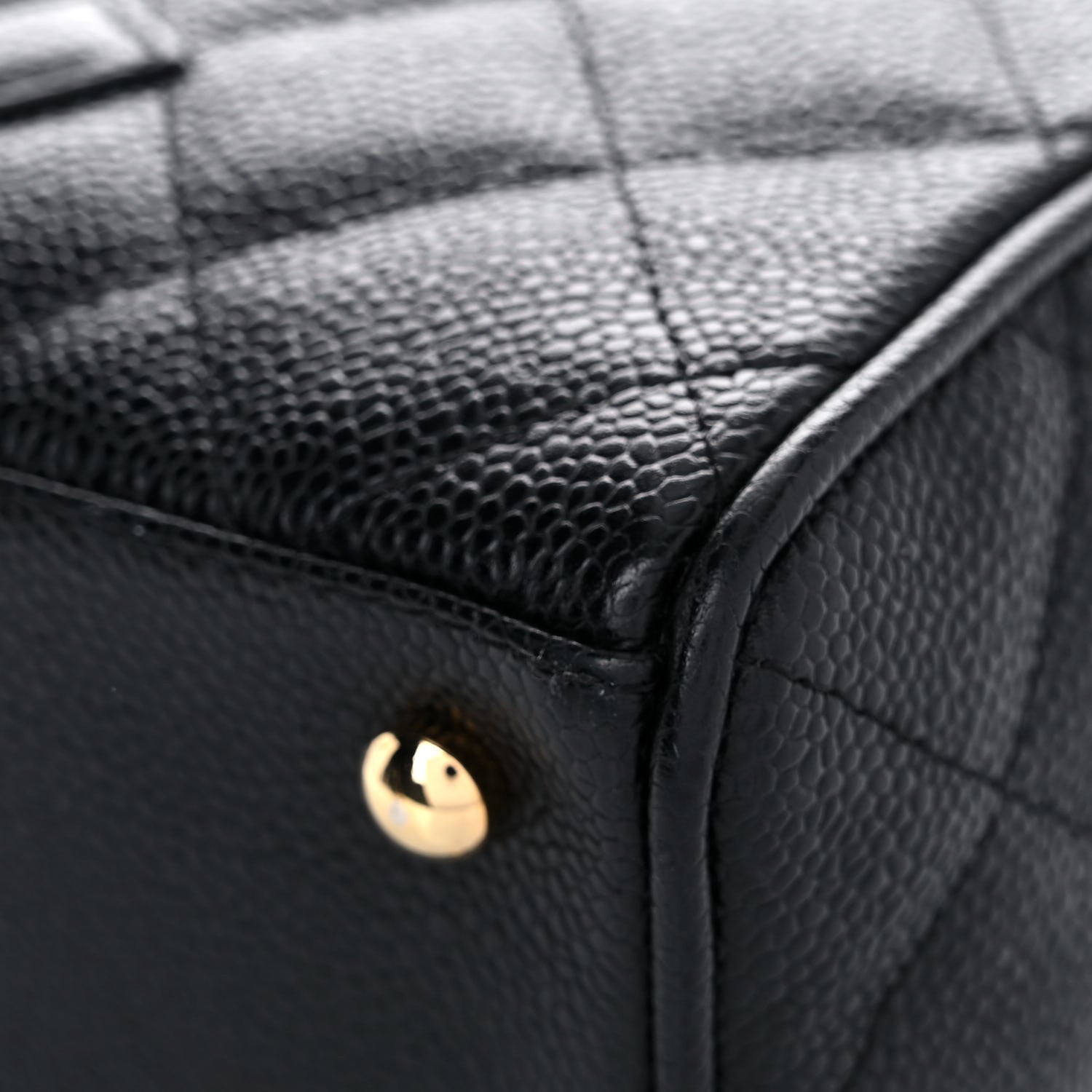 Chanel Caviar Quilted Small Bowler Black 8 of 15
