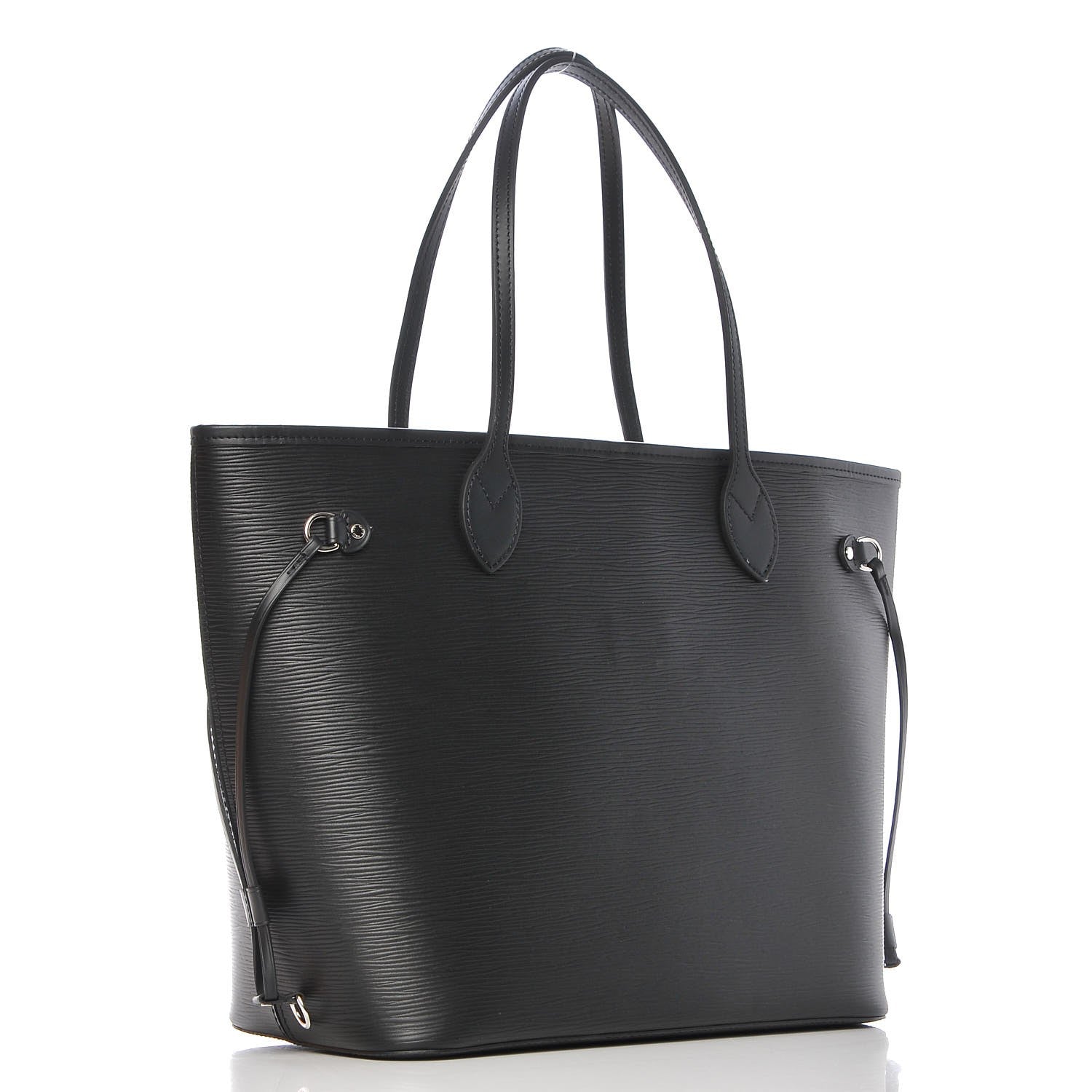 Louis Vuitton Epi Neverfull MM Black 4 of 9