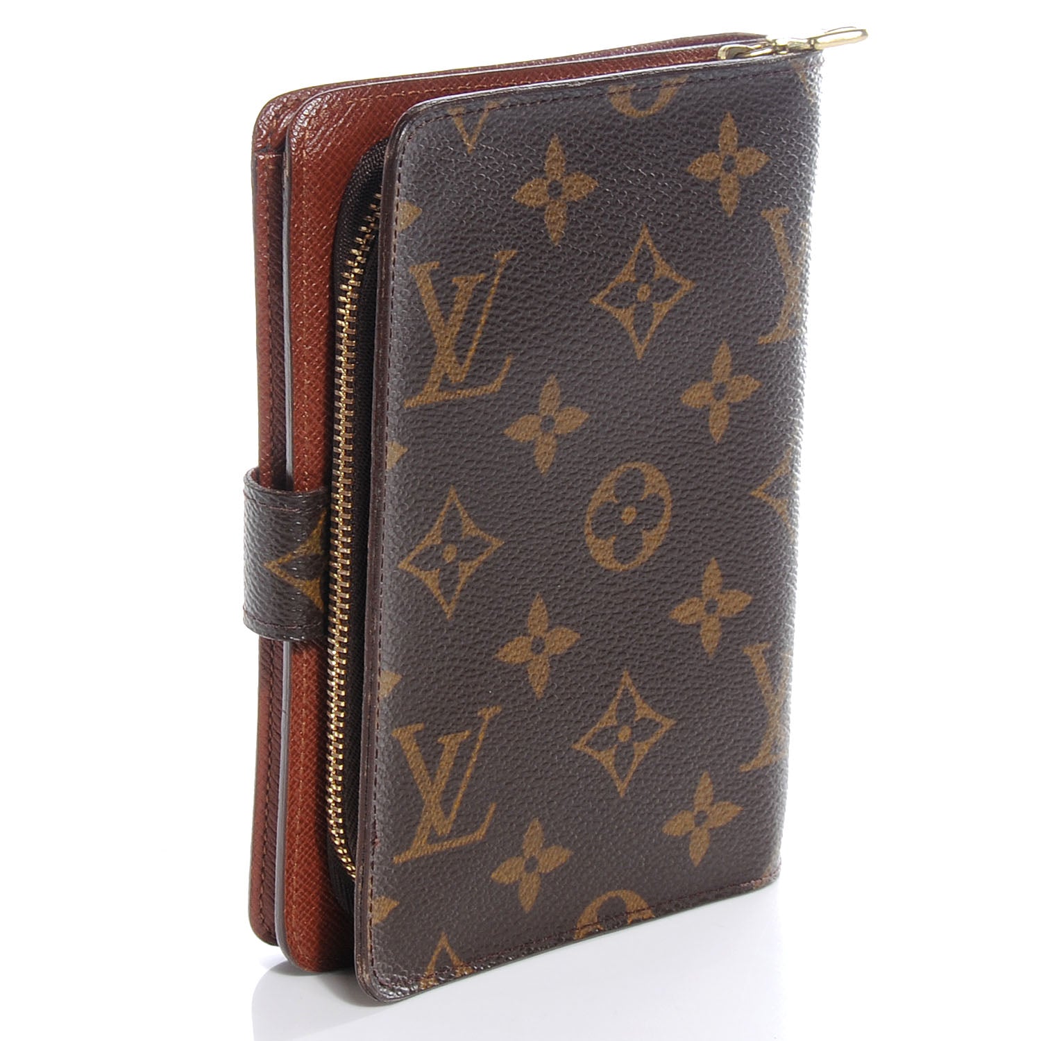 Louis Vuitton Monogram Porte Papier Zippe Wallet 3 of 7