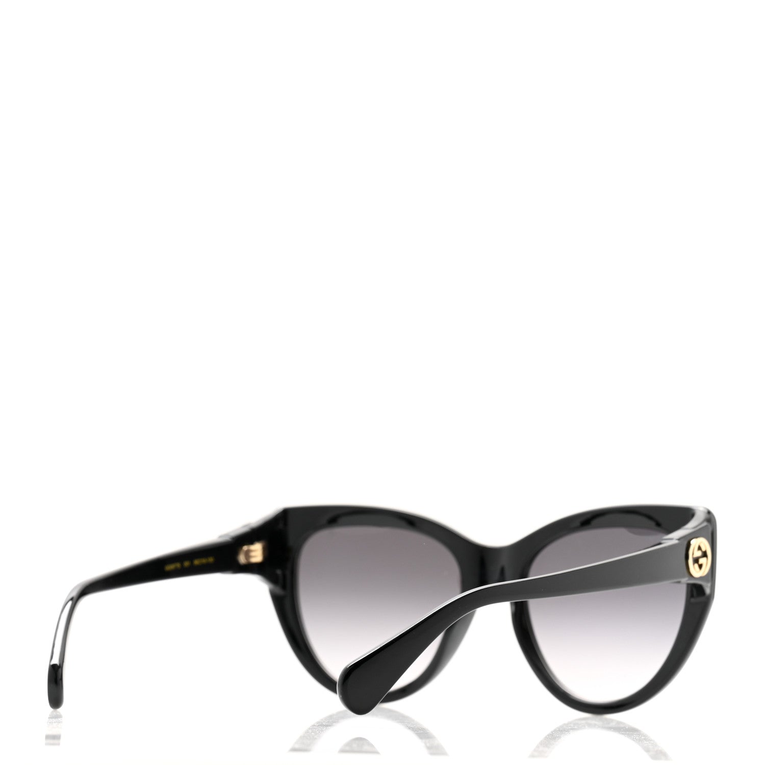 Gucci Acetate Cat Eye Sunglasses GG0877S Black 4 of 8