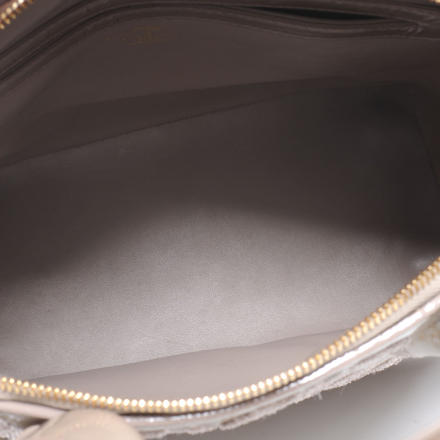 Louis Vuitton Patent Lambskin Fascination Lockit Gris 5 of 7