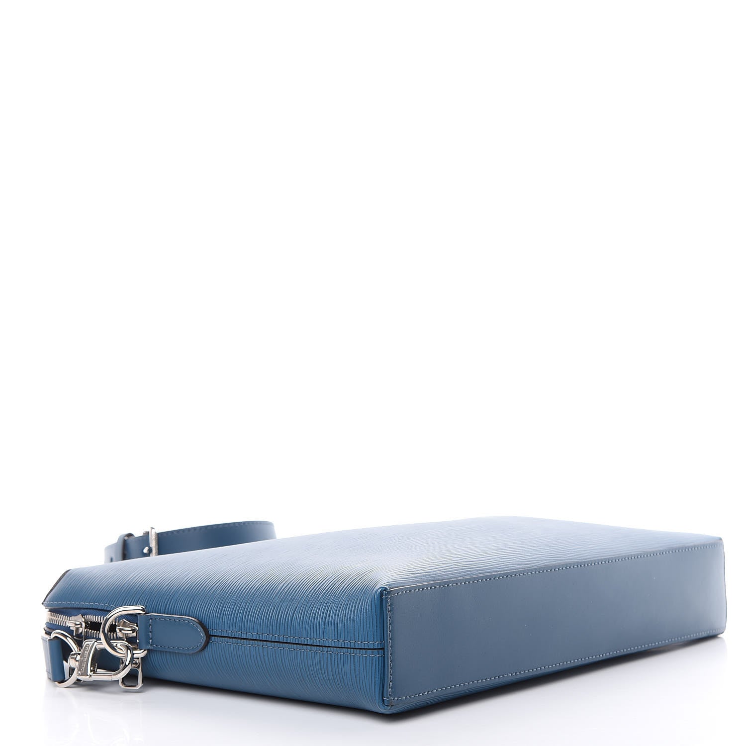 Louis Vuitton Epi Porte-Documents Jour Briefcase Blue Celeste 4 of 9