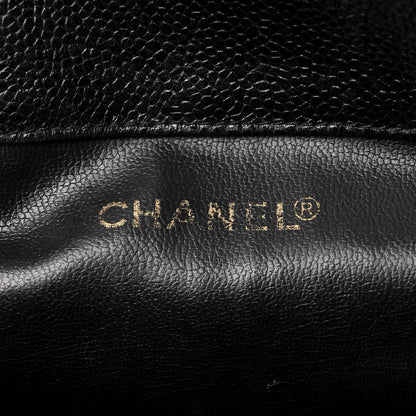 Chanel Caviar CC Backpack Black 5 of 10