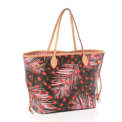 Louis Vuitton Monogram Jungle Dots Neo Neverfull MM Sugar Pink Poppy 3 of 9