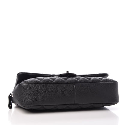 Chanel Caviar Quilted Jumbo Easy Flap Black 4 of 8