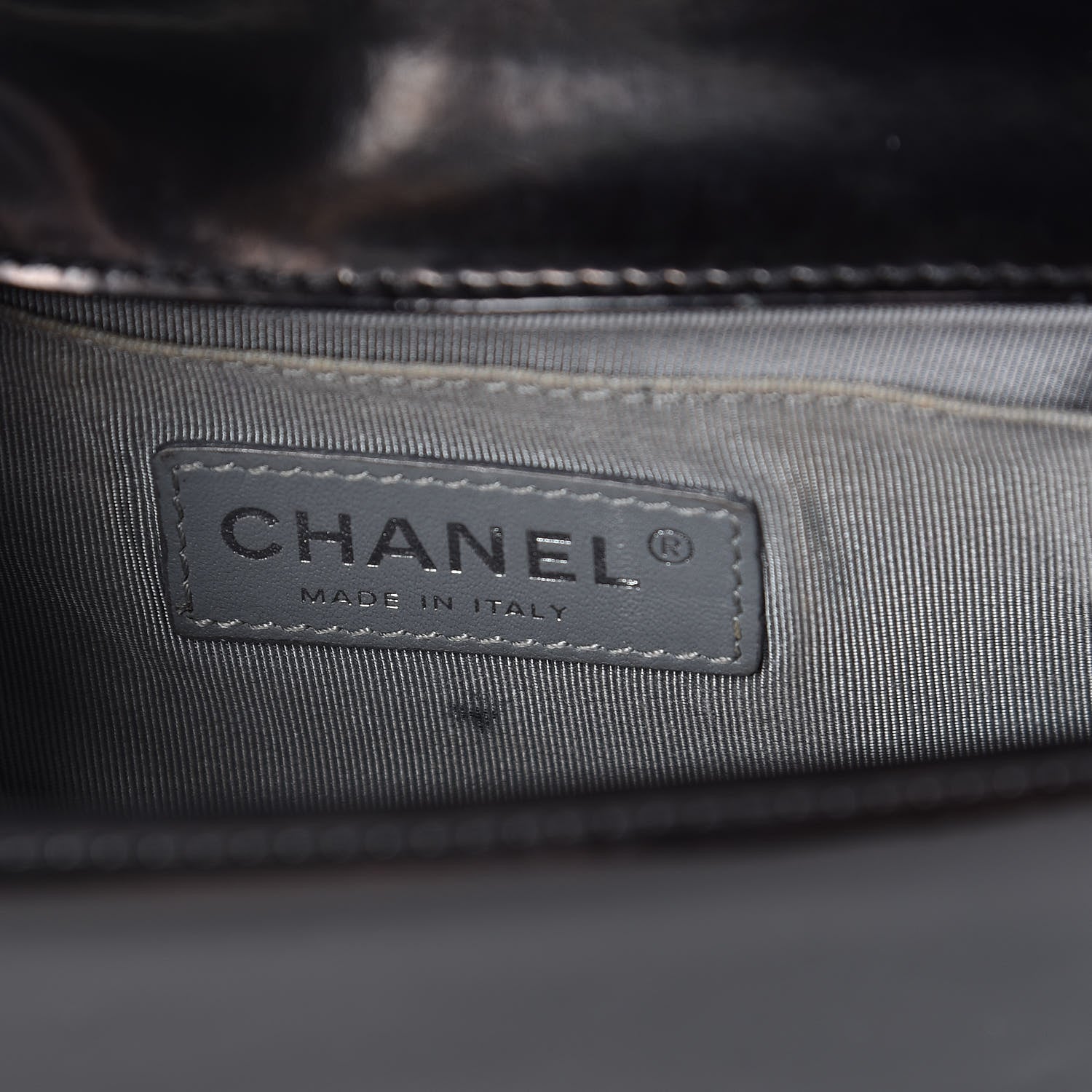 Chanel Glazed Calfskin Small Boy Flap Black 6 of 12
