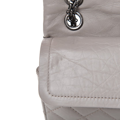 Chanel Aged Calfskin Quilted 2.55 Reissue 227 Flap Grey 9 of 15