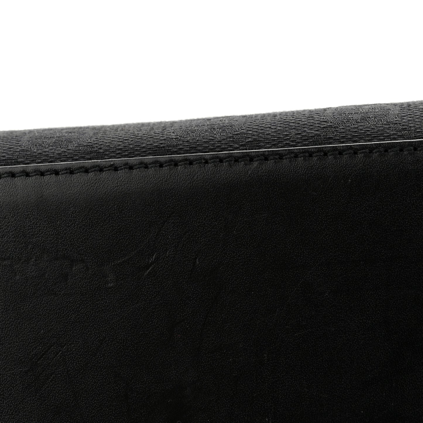 Monogram Bardot Shoulder Bag Black