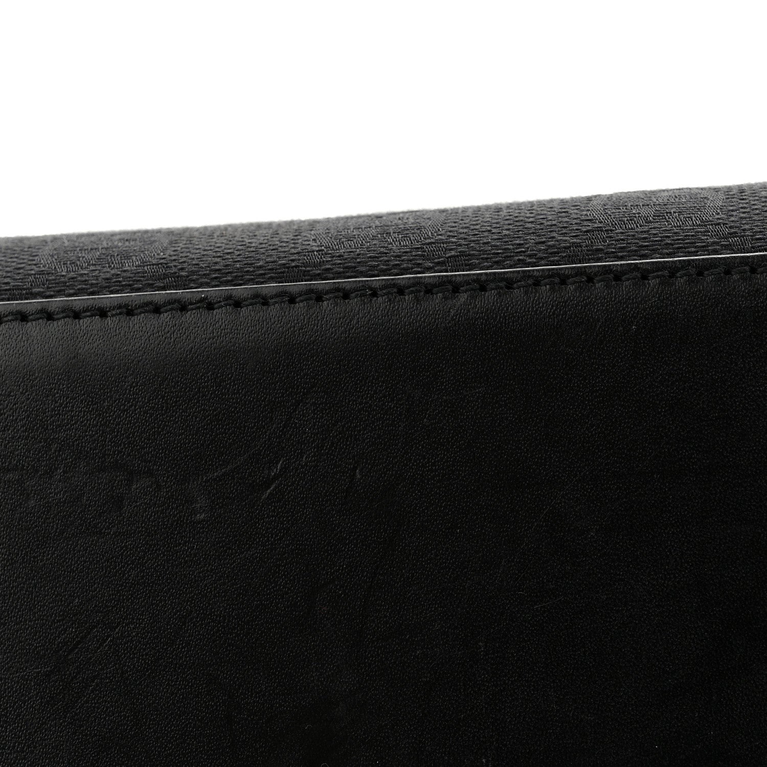 Gucci Monogram Bardot Shoulder Bag Black 12 of 12